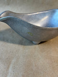 Wilton Armetale Pewter Tavern Footed Gravy Boat