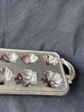 Cast Iron Cornbread Mold Pan Fall Harvest Veggies Autumn