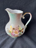 Schumann Arzberg Bavaria Wild Rose Blush Embossed Pitcher
