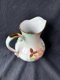 Schumann Arzberg Bavaria Wild Rose Blush Embossed Pitcher
