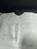 Two Antique Victorian White Batiste Cotton Petticoat Slips Infant/Child Dress Scallop