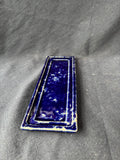 Bennington Potters Blue Agate Spoon Rest David Gil (BB)