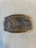 1981 Gunfight at The OK Corral 100th Anniversary Belt Buckle (A)