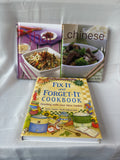 Lot Of Cookbooks (3)