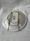 Assorted Lot Of Decorative Christmas Plates (3)