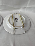 Assorted Lot Of Decorative Christmas Plates (3)