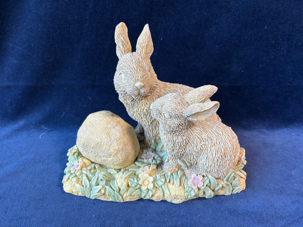 Poly Resin Bunny Key Hider