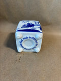 Chinese Incense Burner Lidded Box Cobalt Blue And White Porcelain