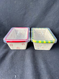 Lot Of 2 Temptations by Tara Old World Mini Loaf Pans w/Lid