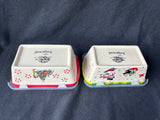 Lot Of 2 Temptations by Tara Old World Mini Loaf Pans w/Lid