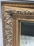 Large Ornate Gold Mirror