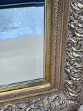 Large Ornate Gold Mirror