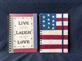 Lot Of 2 Primitive Style Journals *Read Description*