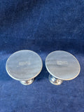 Pair Of Salisbury Pewter Hand Crafted Candlesticks