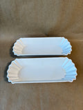 180 Degrees Hotdog Melanie Set Of 4 Trays