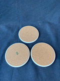 Set Of 3 Ceramic Coasters W/Holder *Read Description*