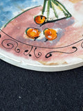 Set Of 3 Ceramic Coasters W/Holder *Read Description*