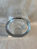 3-Piece Monogrammed Glass Barware Set – Ice Bucket & 2 Glasses