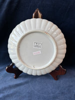 Set Of 6 Two's Company Hand Painted Botanical Decorative Plates