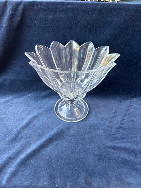 Heavy Footed Glass Bowl