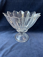 Heavy Footed Glass Bowl