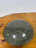 3-Piece Crackle Finish Wooden/Cardboard Decor Lot