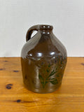 Brown-Glazed Ceramic Stoneware Jug
