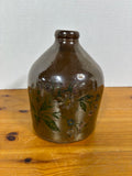 Brown-Glazed Ceramic Stoneware Jug