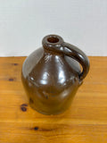 Brown-Glazed Ceramic Stoneware Jug