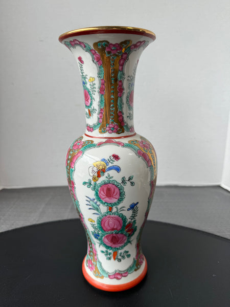 Hand Painted Vintage Chinese Porcelain Vase