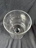 Lot Of 3 Glass Hurricane Candleholders