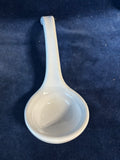 Large White Ceramic Soup Tureen With Ladle