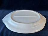 Large White Ceramic Soup Tureen With Ladle