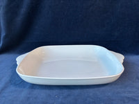 Pair Of White Ceramic Baking Dishes