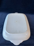Pair Of White Ceramic Baking Dishes