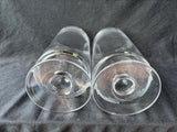 Pair Of Hurricane Pedestal Candle Holders