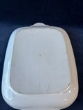 Pair Of White Ceramic Baking Dishes