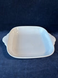 Pair Of White Ceramic Baking Dishes
