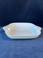 Pair Of White Ceramic Baking Dishes