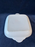 Pair Of White Ceramic Baking Dishes