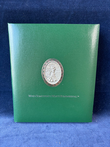 Green Women Golfer Photo Album
