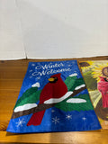 Cardinal Garden Flag Lot (D)(2)
