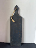 Distressed Dark Grey Wooden Paddle Board