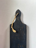 Distressed Dark Grey Wooden Paddle Board