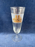 Set Of 4 Culver Barware Ship Champagne Glasses