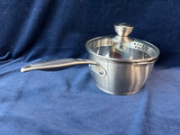 David Burke 2.4 Qt Gourmet Pro Regency II Stainless Saucepan w/ Lid