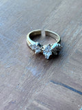 14K Gold & Diamond Ring - See photos for appraisal.  SIZE - 6