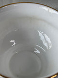 Elizabethan Fine Bone China Blue Floral Gold Rim Footed Tea Cup And Saucer Set