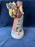 Handmade Painted German Old World Santa Christmas Figurine