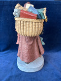 Handmade Painted German Old World Santa Christmas Figurine